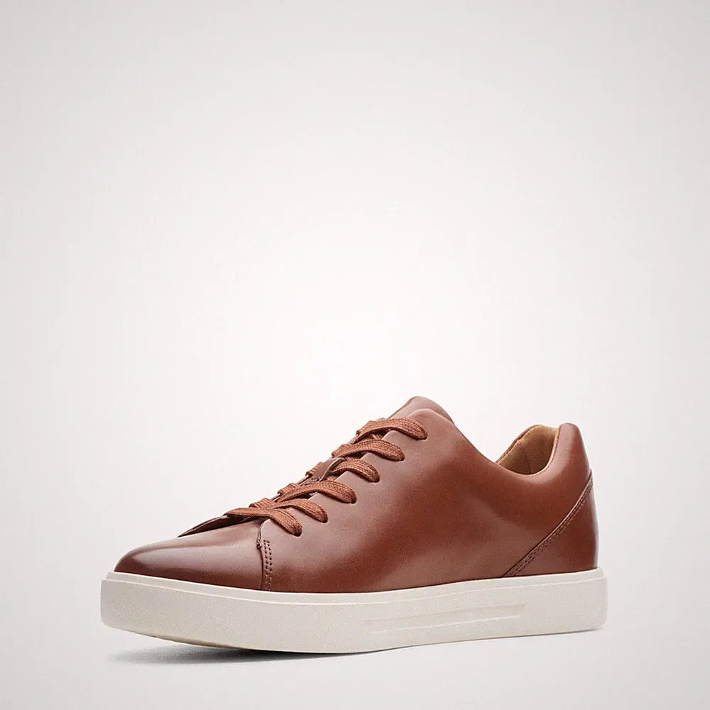 Herren Un Costa Lace Sneaker, Tan Leder, 43 EU