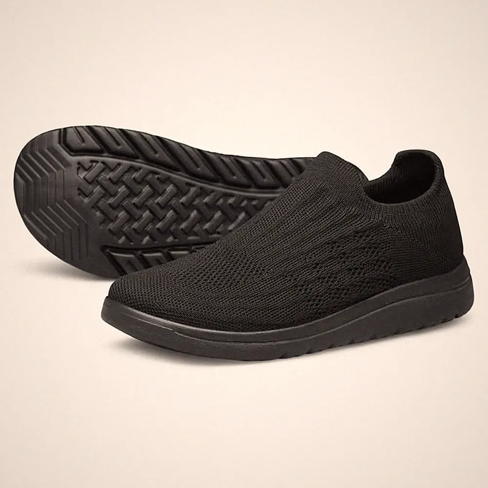 Herren Wide Fit Slipper Halbschuhe Freizeit Leicht Turnschuhe - Wide Fit