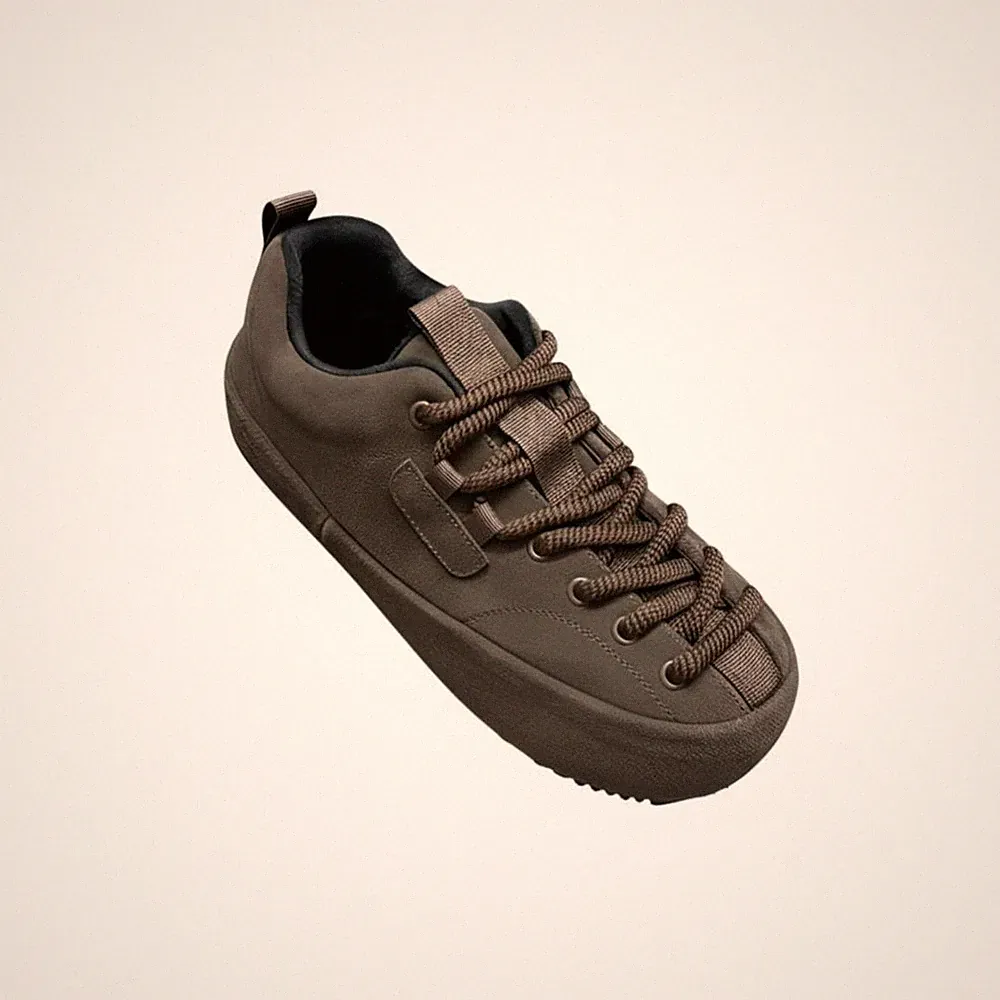 Herren Wildleder Halbschuhe, Fleecefutter, weiche Sohle, Design