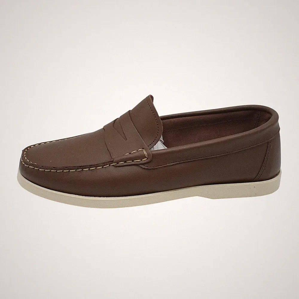 Herrenschuhe Bootsschuhe Leder Maulbeerkopf Sommer leicht Made in...