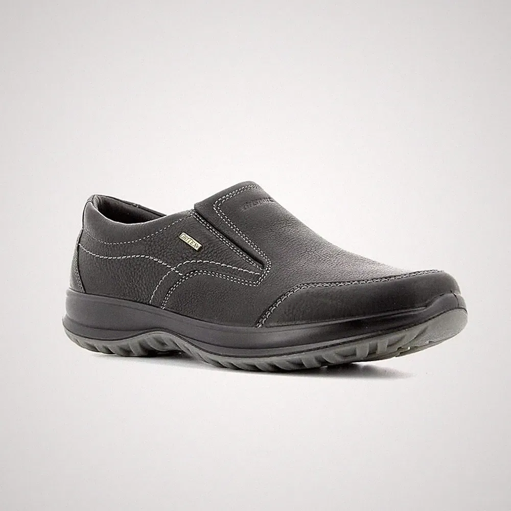 Herrenschuhe - GRISPORT Art. 8615oV29G SCHWARZ Slipper Freizeit