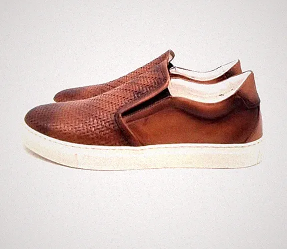Herrenschuhe Halbschuh Andrea Nobile Modell 210 Farbe Holz
