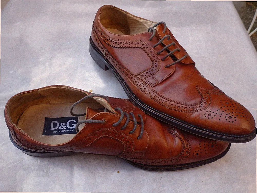HERRENSCHUHE S.45 DOLCE & GABBANA.. D&C. DERBY HALBSCHUHE WILD