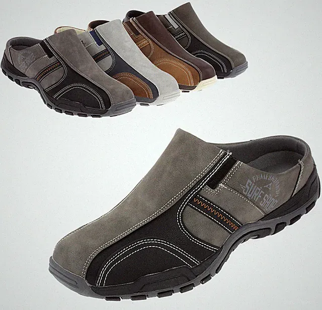 Herrenschuhe Sabots Clogs Sneaker Pantoletten Schlappen Freizeit Slipper 11789