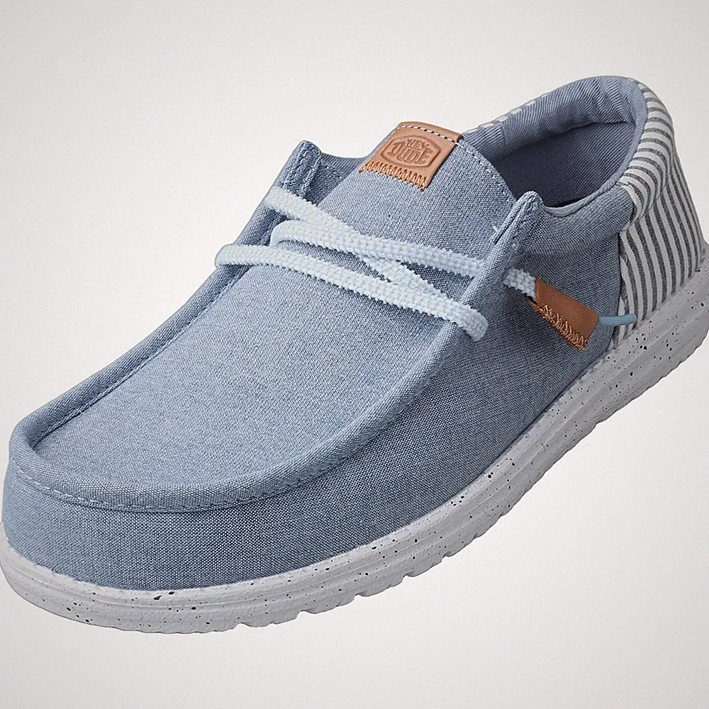 Hey Dude Herren Loafer Schuhe Denim WALLY FUNK NU PREP - 43 EU