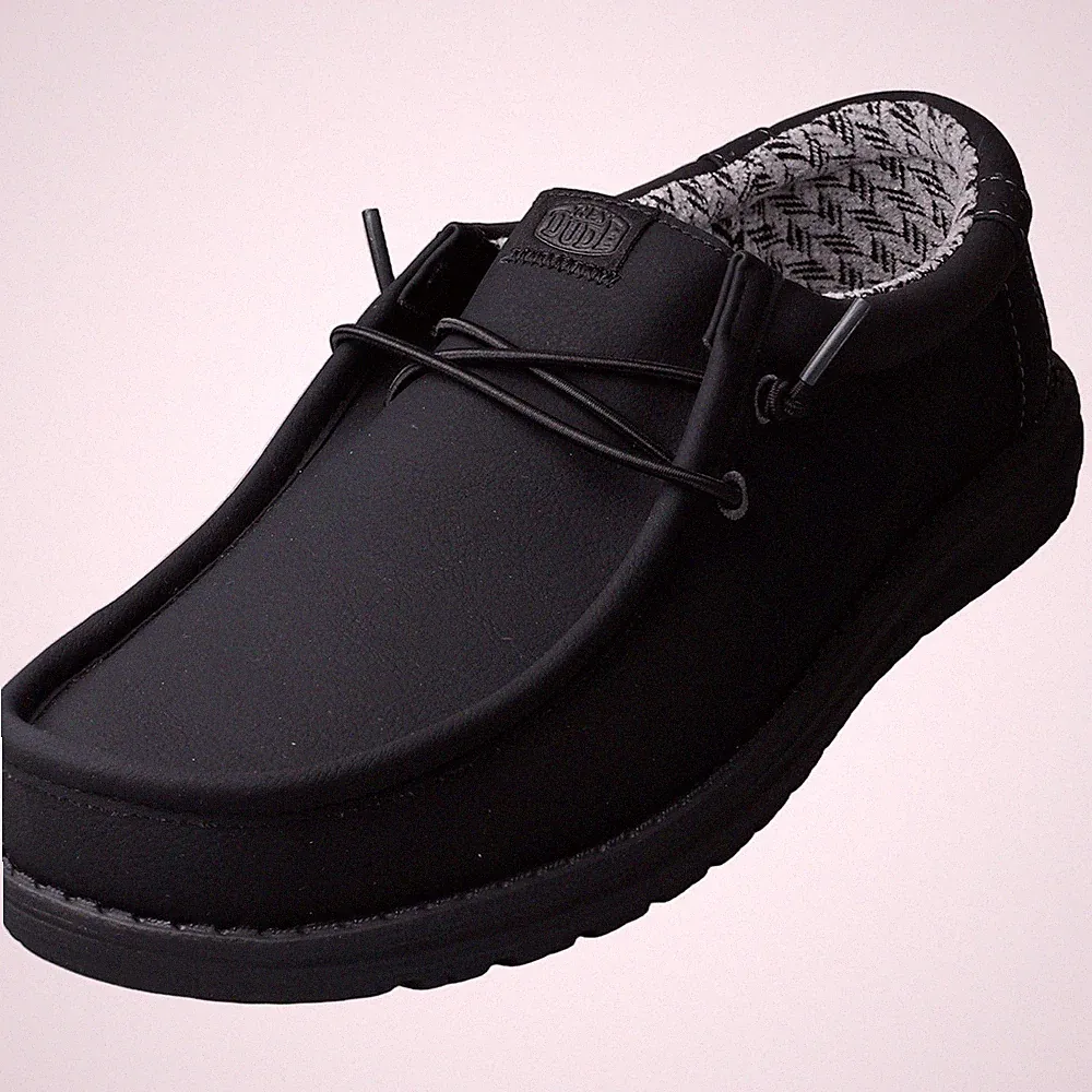 Hey Dude Herren Loafer Schuhe WALLY CLASSIC Schwarz - 45 EU