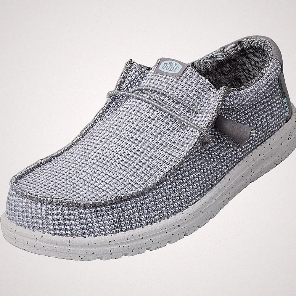 Hey Dude Herren Loafer Schuhe WALLY SPORT MESH in Grau - 42 EU