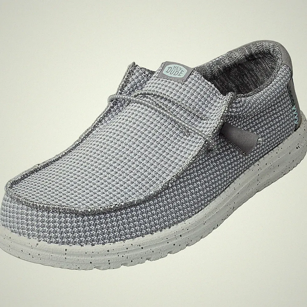 Hey Dude Herren Loafer Schuhe WALLY SPORT MESH in Grau - 43 EU