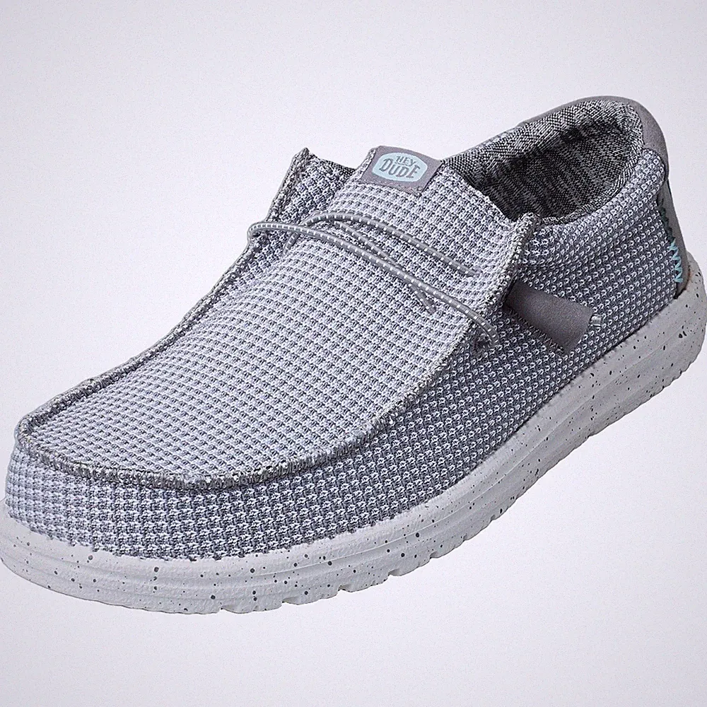 Hey Dude Herren Loafer Schuhe WALLY SPORT MESH in Grau - 45 EU