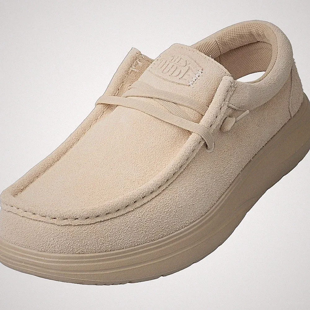 Hey Dude Herren Loafer WALLY COMF Sandfarben - 41 EU
