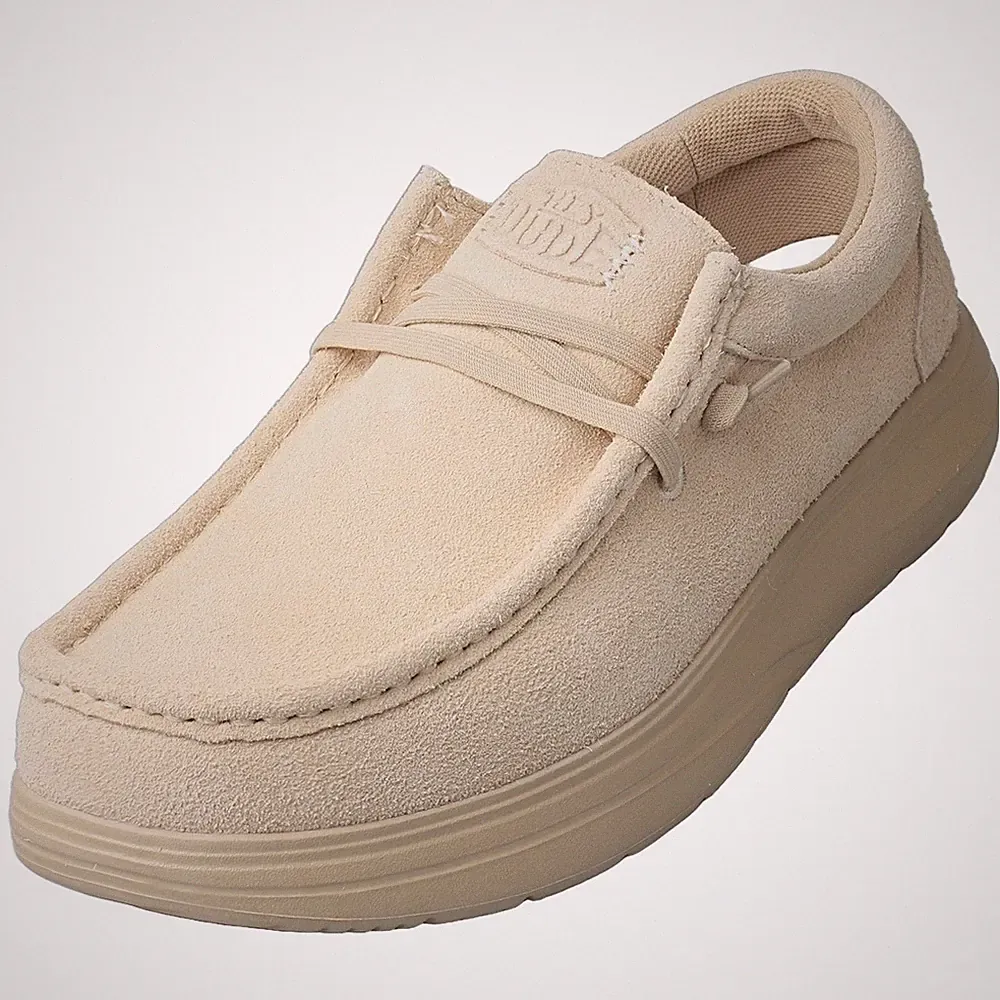 Hey Dude Herren Loafer WALLY COMF Sandfarben - 42 EU