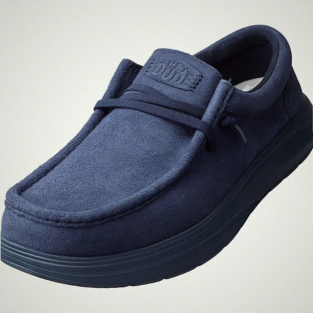 Hey Dude Navy Männer Loafer Schuhe Wally Comf | Navy