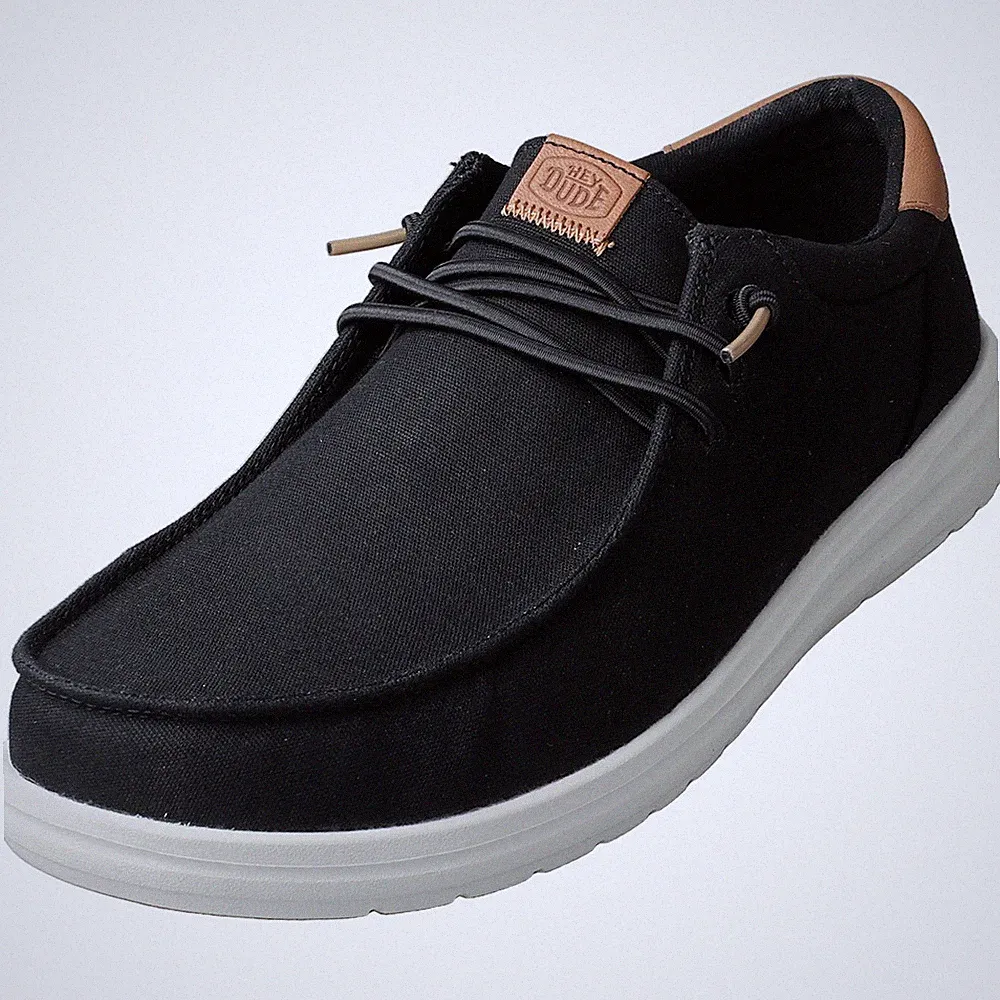 Hey Dude Paul Herren Loafer Schuhe Schwarz Herren