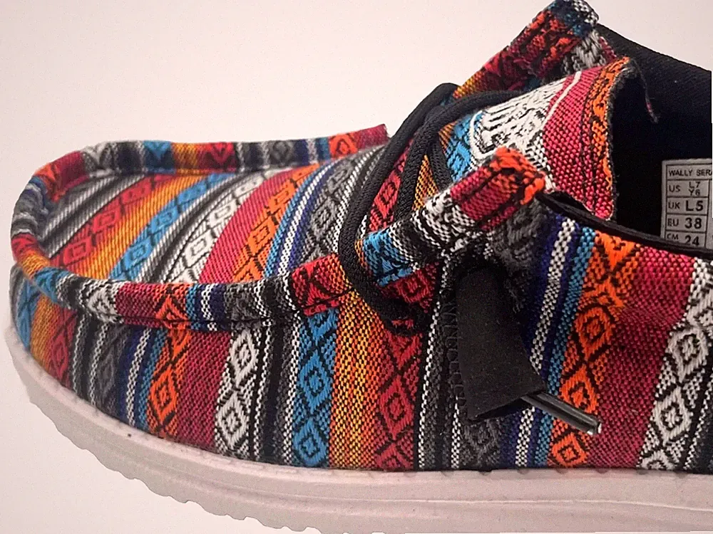 Hey Dude Wally Serape Herren Slipper Halbschuhe DESERT HORIZON Schuhe Größe 5, 6, 7 UK