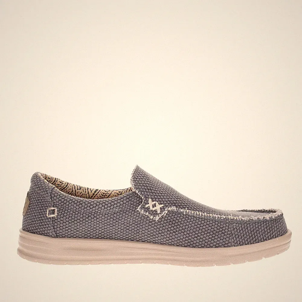 Hey Kumpel, blauer Stoff-Loafer für Herren, 40124, 4 Stück