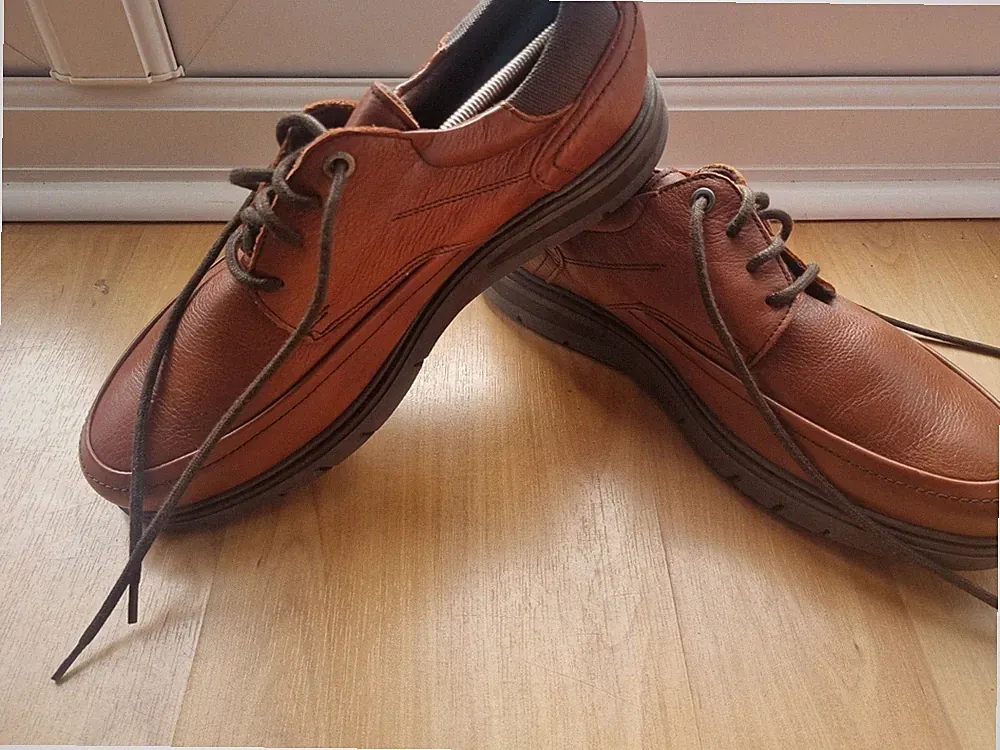 Himalaya Handmade Freizeit Leder Halbschuhe 3060 Made in Spain UK9 EU 43 US10