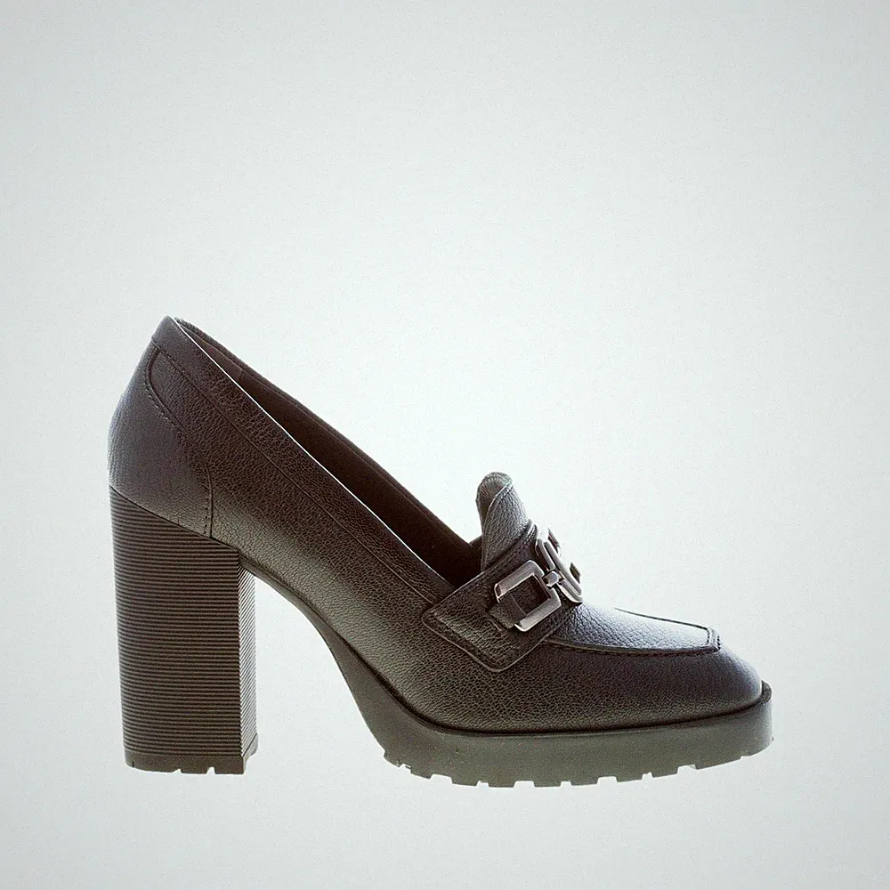 HOGAN damen schuhe H623 schwarz weich leder loafer metallish accessory