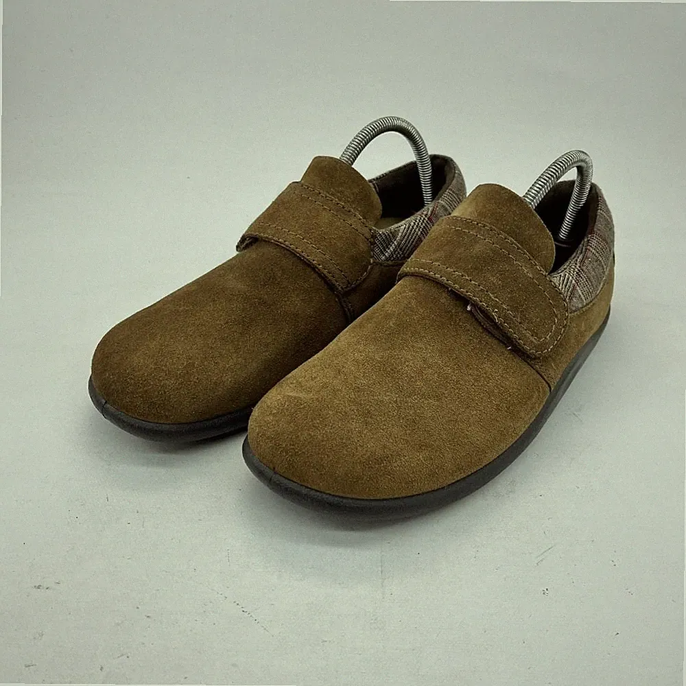 Hotter Slumber Comfort Concept Halbschuhe Herren UK8 braun Wildleder orthopädisch gepolstert