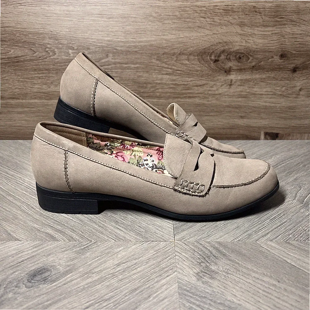 Hotter Sorbet Wildleder Halbschuh Schuhe hellbraun Gr. 5,5