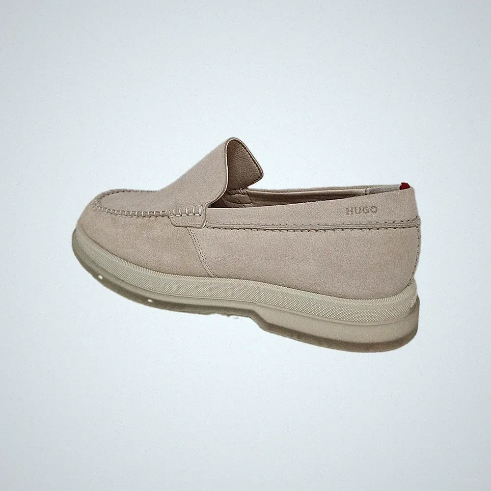 HUGO BOSS CHAOL HALBSCHUHE Gr. UK7 Nagelneu Original UVP130€ #765