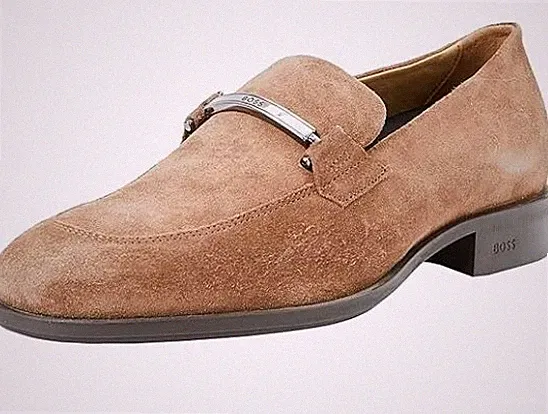 Hugo Boss Halbschuhe Colby Loaf sdhw 11,5UK/45,5EU Metall Logo Bar