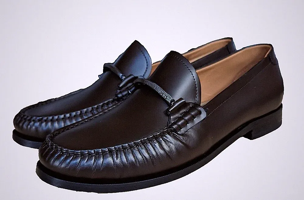 Hugo Boss Halbschuhe Nethan_Mocc_hw 10UK Leder Made in Portugal Running Bit Small