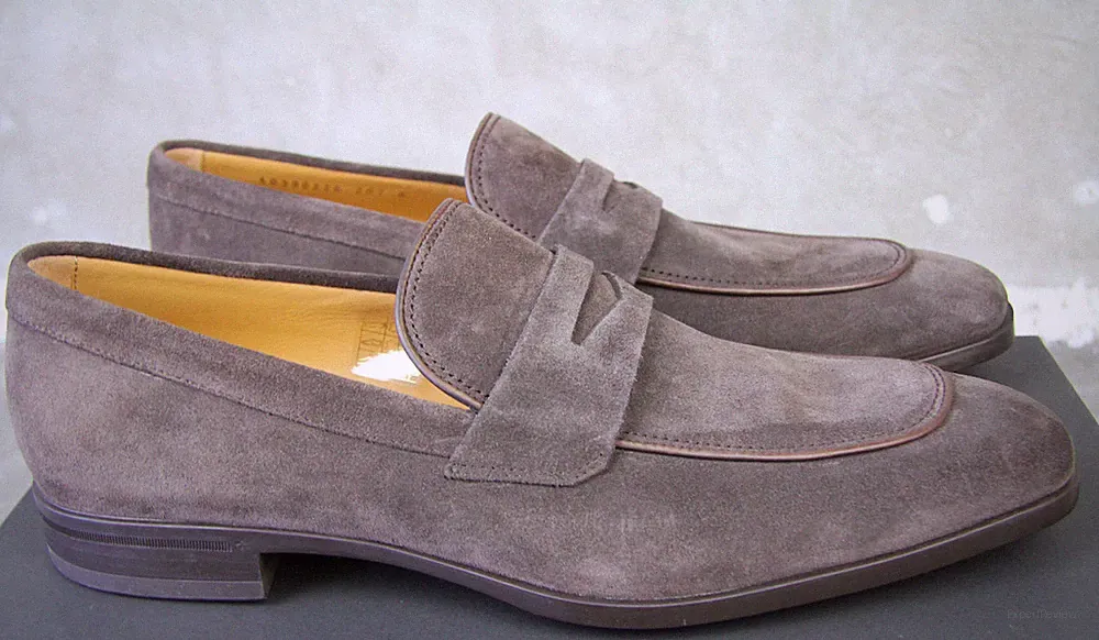 HUGO BOSS KENSINGTON LOAF SLIPPER 42 NEU MOKASSINS 8 9 LEDER BOOTS SCHUHE LOAFER