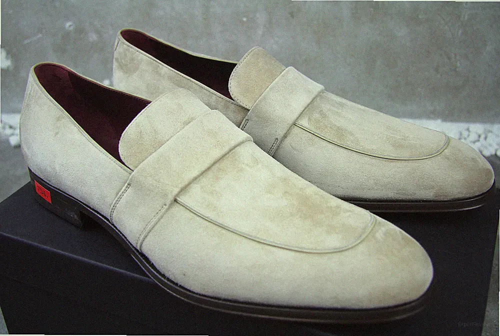 HUGO BOSS LEGEND LOAF SLIPPER 44 TAILORED LINE NEU MOKASSINS 10 11 SCHUHE LOAFER