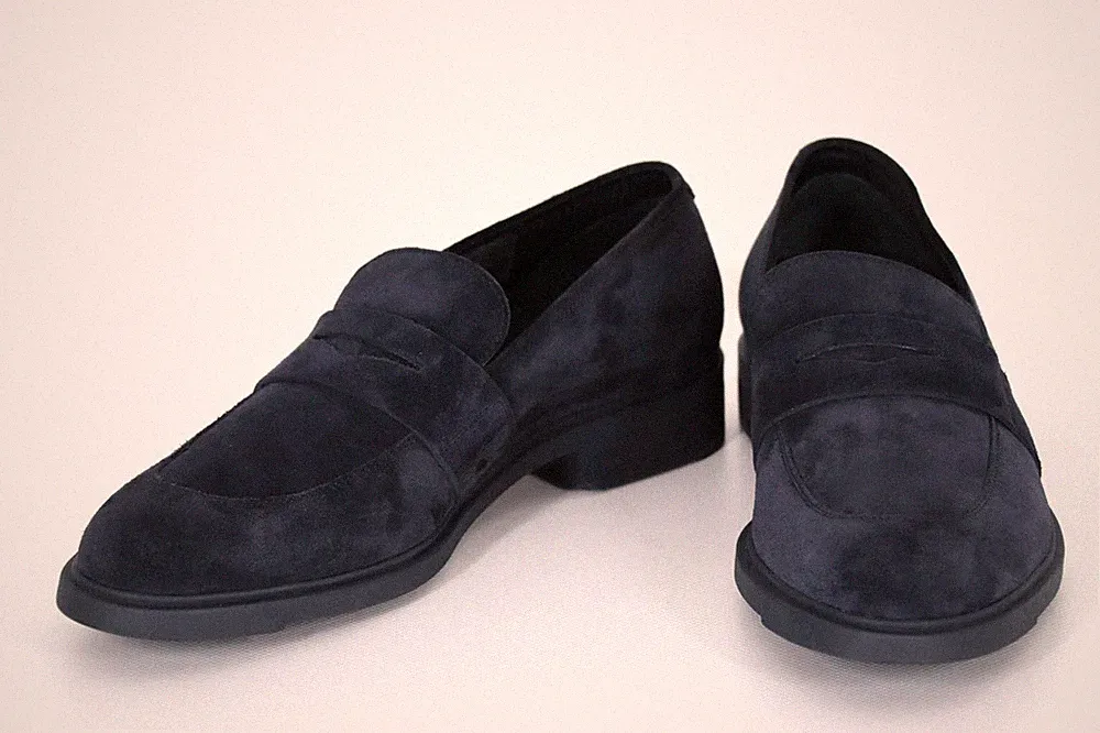 HUGO BOSS Loafer, Mod. Firstclass_Loaf_sdpe, Gr. 45 / UK 11, Dark Blue