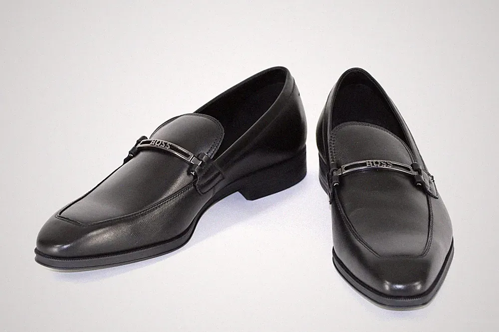 HUGO BOSS Loafer, Mod. Theon_Loaf_buhw, Gr. 42 / UK 8 / US 9, Black