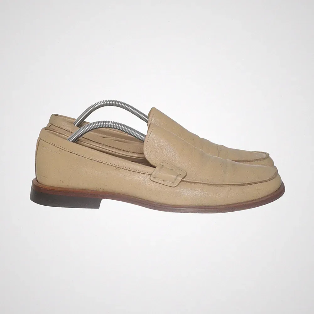 Hugo Boss, Loafers, Größe: 44, Leder, Beige, Herren #FYf
