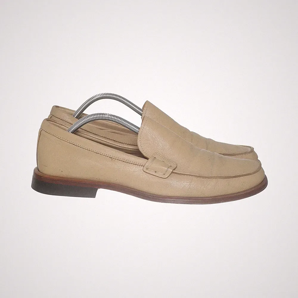 Hugo Boss, Loafers, Größe: 44, Leder, Beige, Herren #FYf