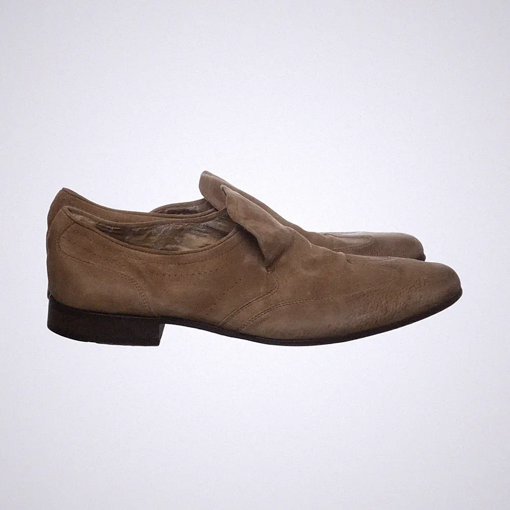Hugo Boss, Loafers, Größe: 44, Leder, Braun, Herren #I0x