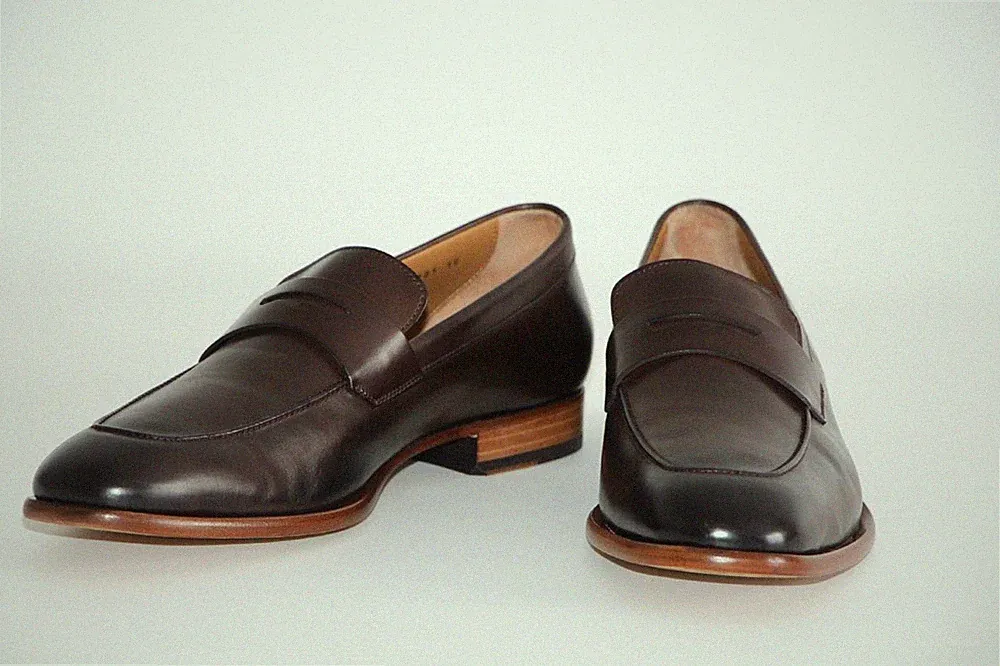 HUGO BOSS Loafers, Mod. Bristol_Loaf_bupe, Gr. 44 / UK 10 / US 11, Made in Italy