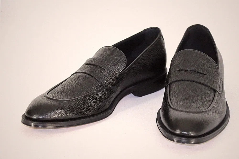 HUGO BOSS Loafers, Mod. Derrek_Loaf_grvppe, Gr. 45 / UK 11 / US 12, Black