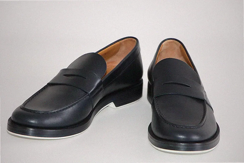 HUGO BOSS Loafers, Mod. Rebel_Loaf_bc, Gr. 43,5 / UK 9,5 / US 10,5 Dark Blue