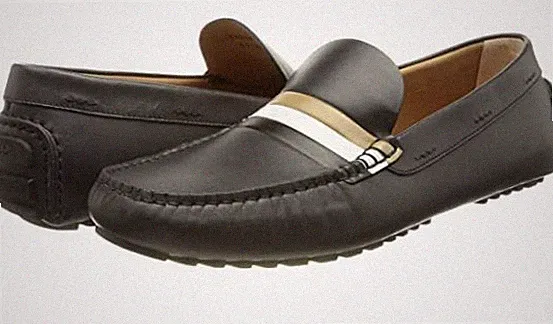 Hugo Boss Mokassins/Loafer Driver_Mocc_wb Driving - Made in Italy, Leder