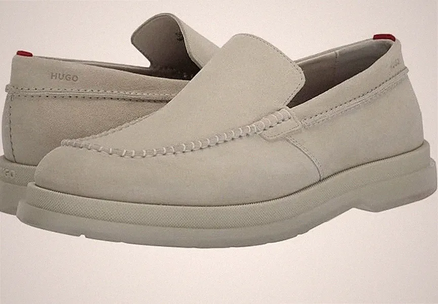 Hugo Herren Costa Loafer aus Veloursleder Slipper