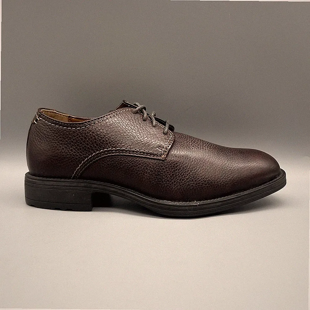 Hush Puppies Flugzeug Oxford Braun Leder Schnürschuhe Herren UK 7 Weite