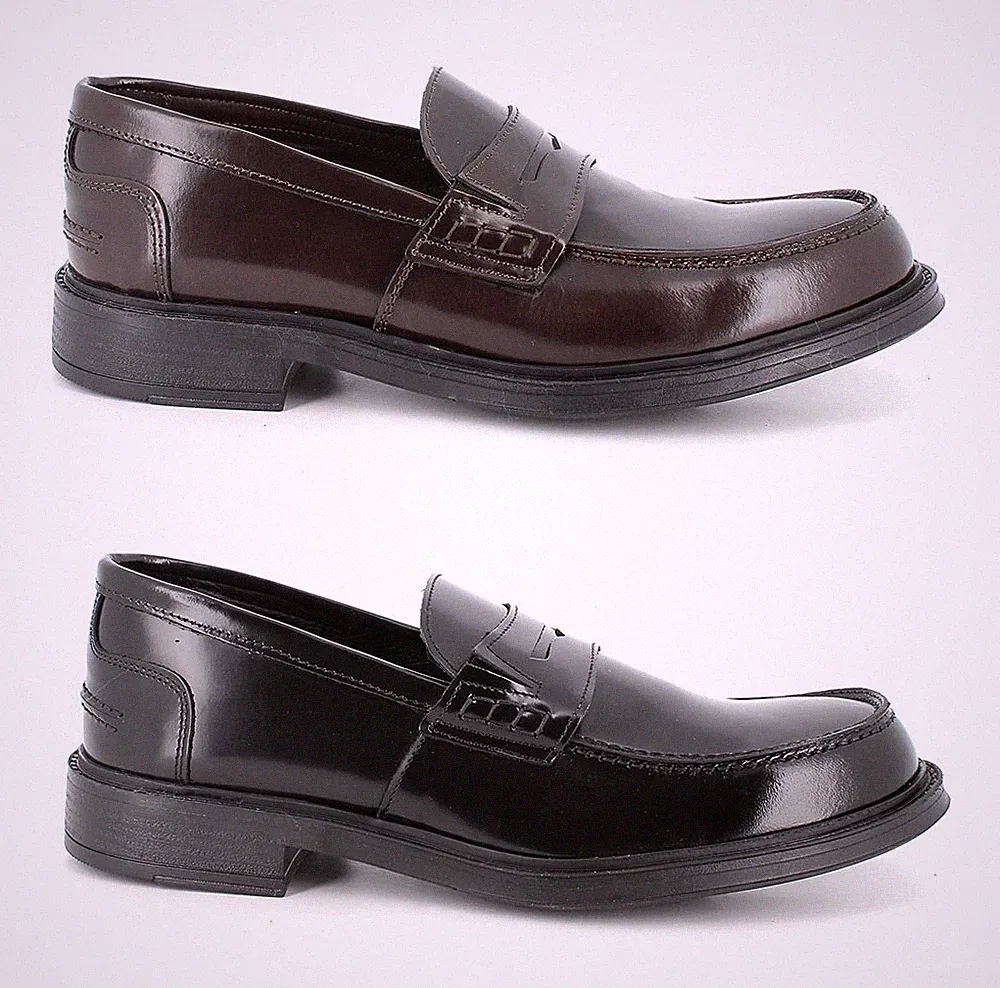 IGI & CO 46000 A/I Herren Schuhe Französische Halbschuhe Polnisch Leder Absatz