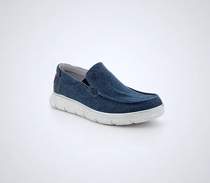 IGI&CO HERREN SCHUHE HALBSCHUHE 7615200 BLAU MEMORY FOAM STOFF 39 BIS 44 NEU