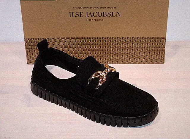 ILSE JACOBSEN Flats TULIP 3976 Slipper Loafer Halbschuh Recycling - Neu&OVP!