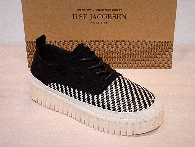ILSE JACOBSEN Slipper TULIP 4094 Schnürer Loafer Halbschuh Recycling - Neu&OVP!