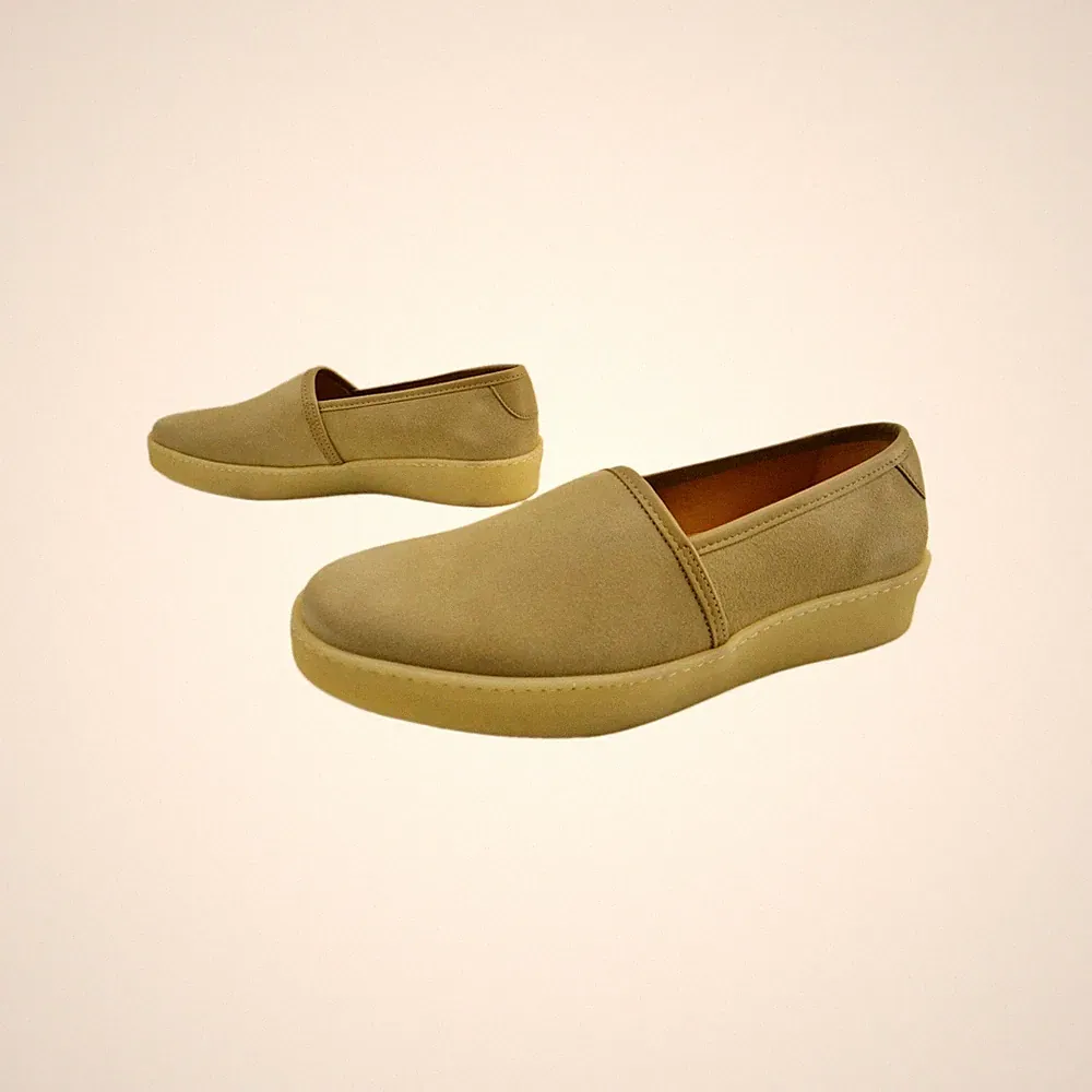 J.LINDEBERG VICO Loafer Sneaker Slipper safari beige suede Herren Schuhe Gr.42