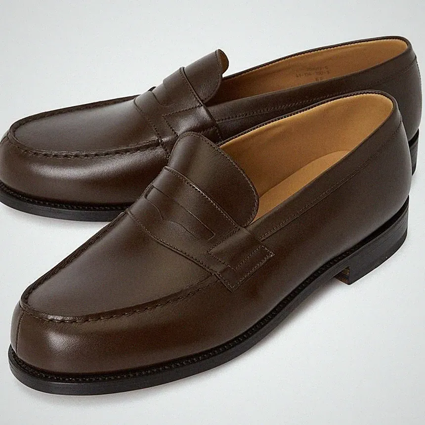 J.M. Weston JM WESTON 180 Herren Loafer E DUNKELBRAUN (Weite E) 134248722