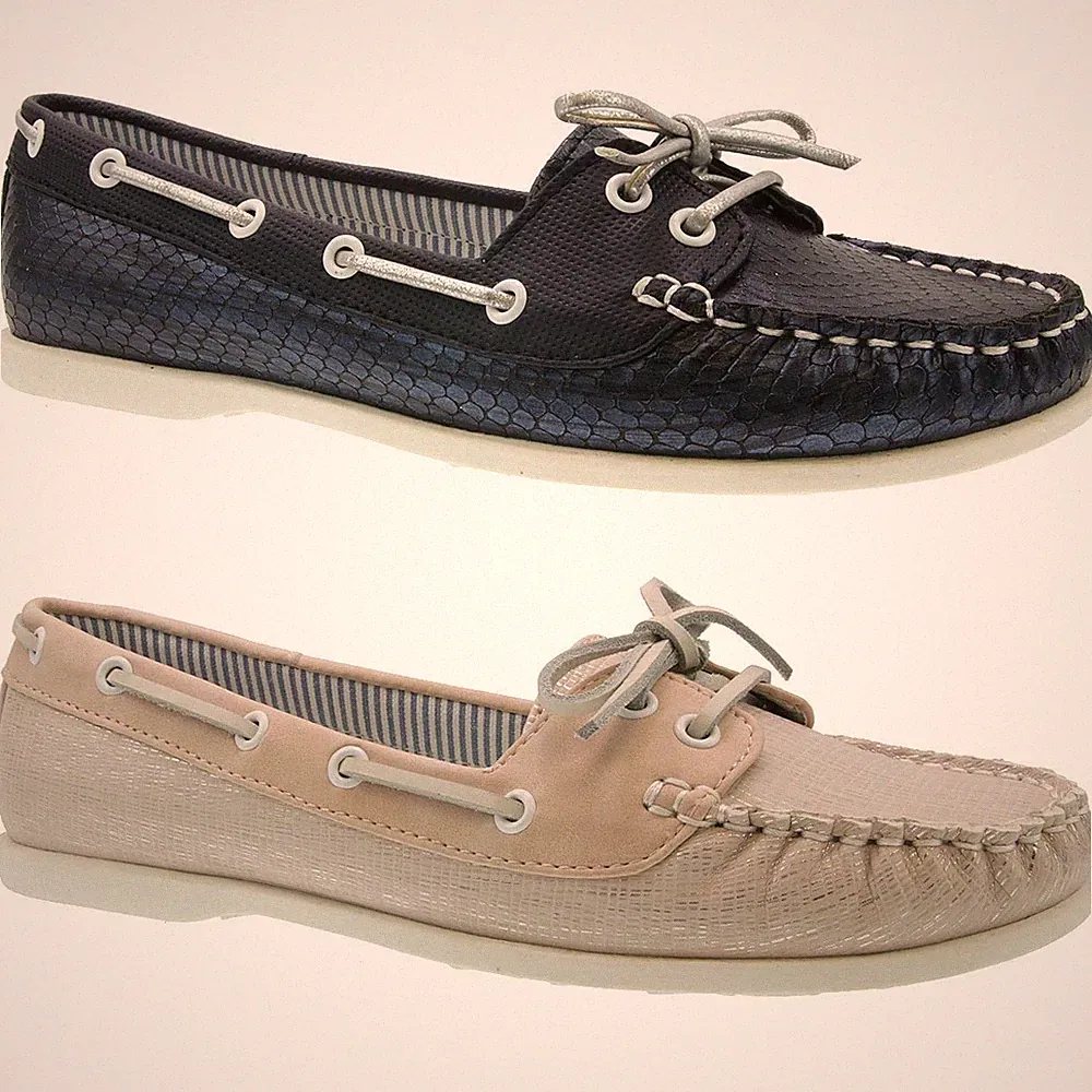 JANE Klain 242521 Mokassin Segelschuh Loafer Sommer bequem Gr.37-42
