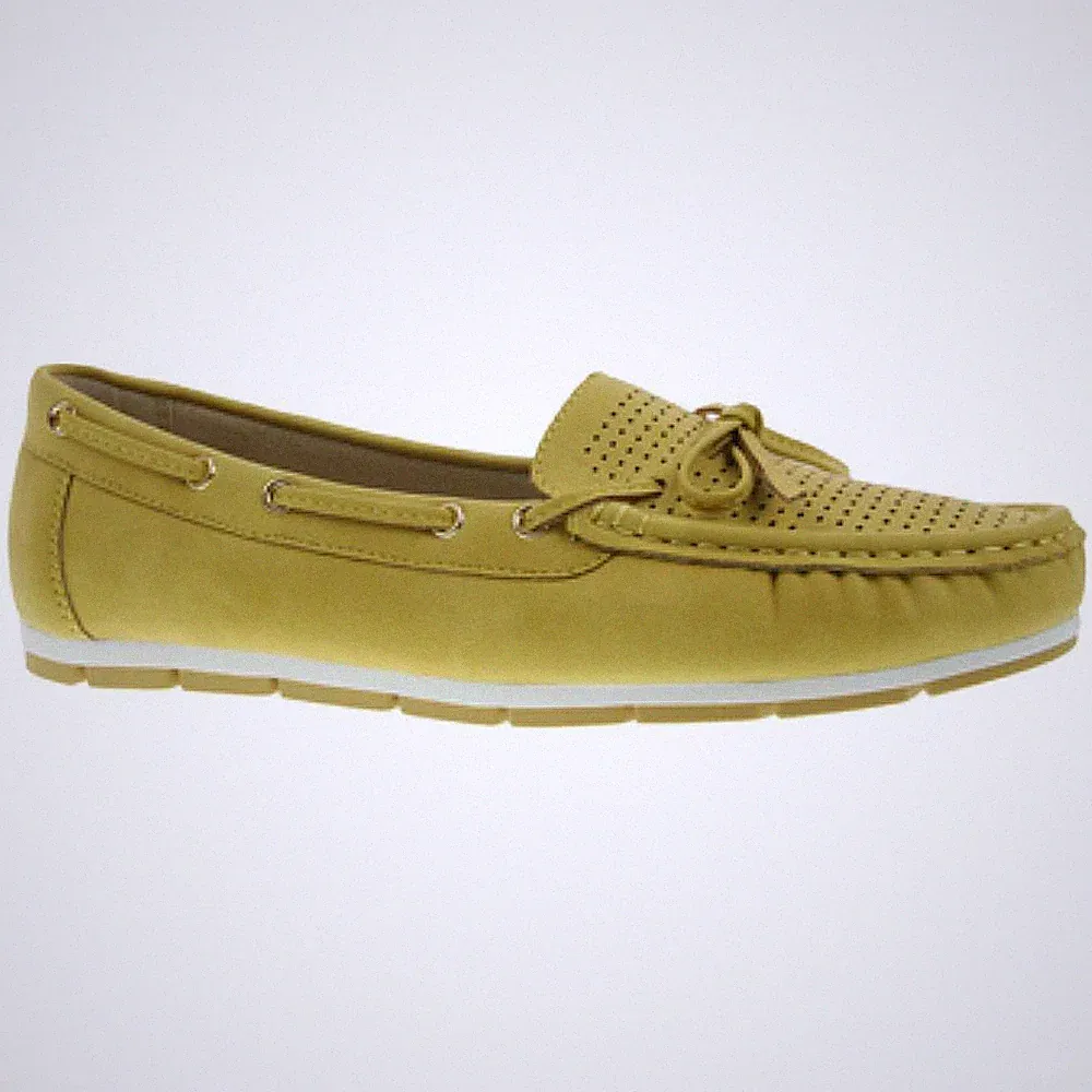 JANE Klain 242646 Mokassin Segelschuh Loafer Slipper bequem Gr.37-42