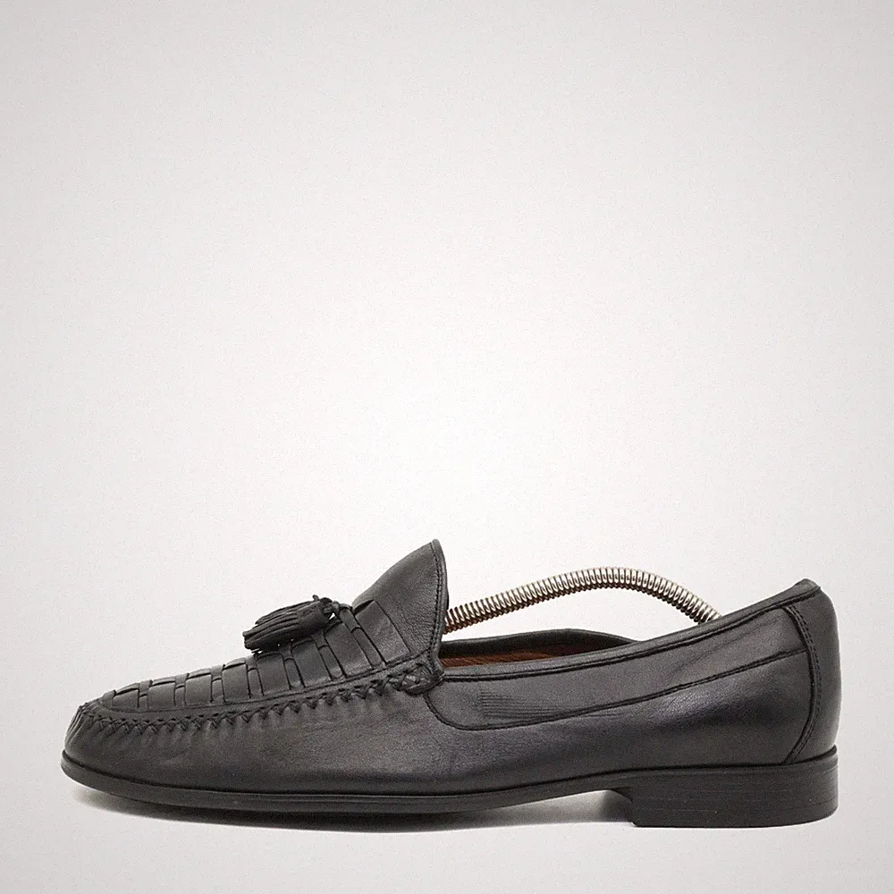 Johnston & Murphy Herren 20-9571 Mokassin Schwarz Obermaterial Loafer EU 43