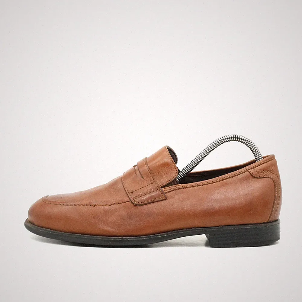 Johnston & Murphy Herren halbschuhe EU 41,5 15-1210 cognacbraun loafers