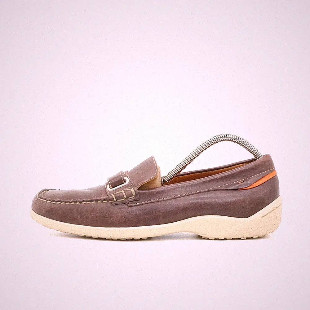 Johnston & Murphy Herren Loafer Klassisch Mokassin Schuhe Bequeme Sohle EU 42,5